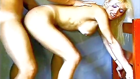 Busty Shemale Gets Her Big Ass Banged By A Handsome Guy On The Bed