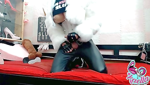 Amateur teen with large tits and ass fucked by a big cock