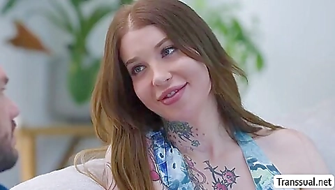 Guy fucks his tattooed friend in the ass and bareback