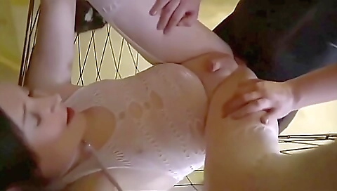 Hot brunette and red haired shemale get their holes fucked